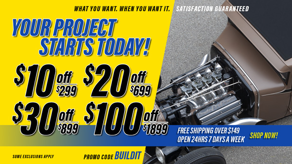 Save $10 Off $299, $20 Off $699, $30 Off $899, $100 Off $1,899 Orders - Promo Code: BUILDIT
