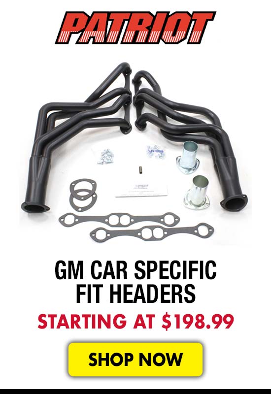 Patriot GM Car Specific Fit Headers - Starting at $198.99