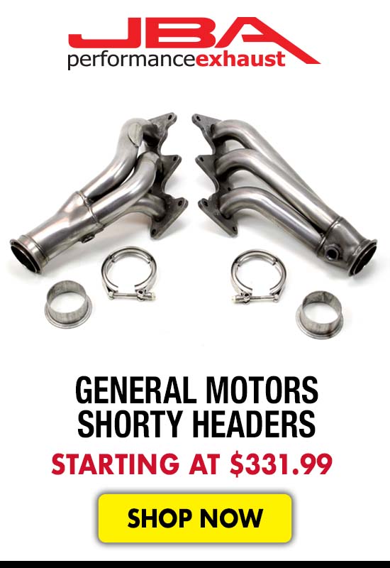JBA General Motors Shorty Headers - Starting at $331.99