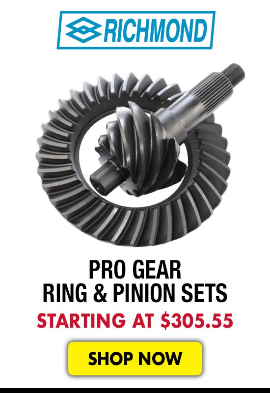 Richmond Pro Gear Ring & Pinion Sets - Starting at $305.55
