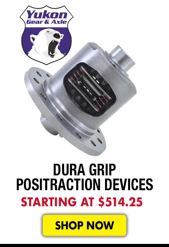 Yukon Gear & Axle Dura Grip Positraction Devices - Starting at $514.25