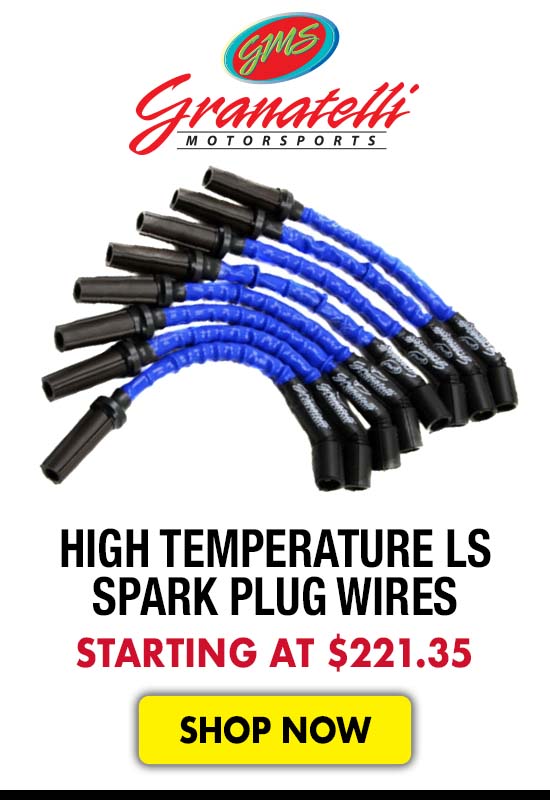 Granatelli High Temperature LS Spark Plug Wires - Starting at $221.35