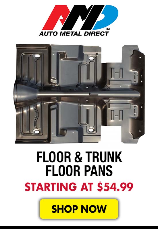 AMD Floor & Trunk Floor Pans - Starting at $54.99