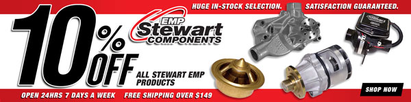 Save 10% on All Stewart Components Products