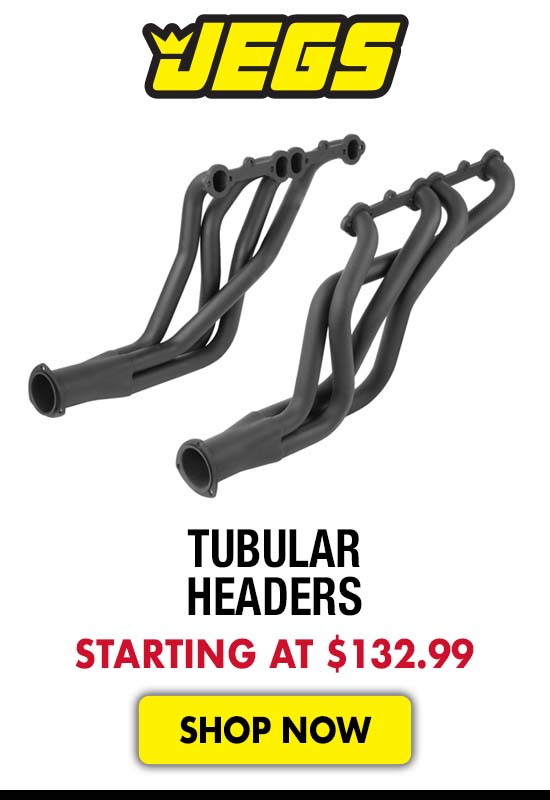 JEGS Tubular Headers - Starting at $132.99