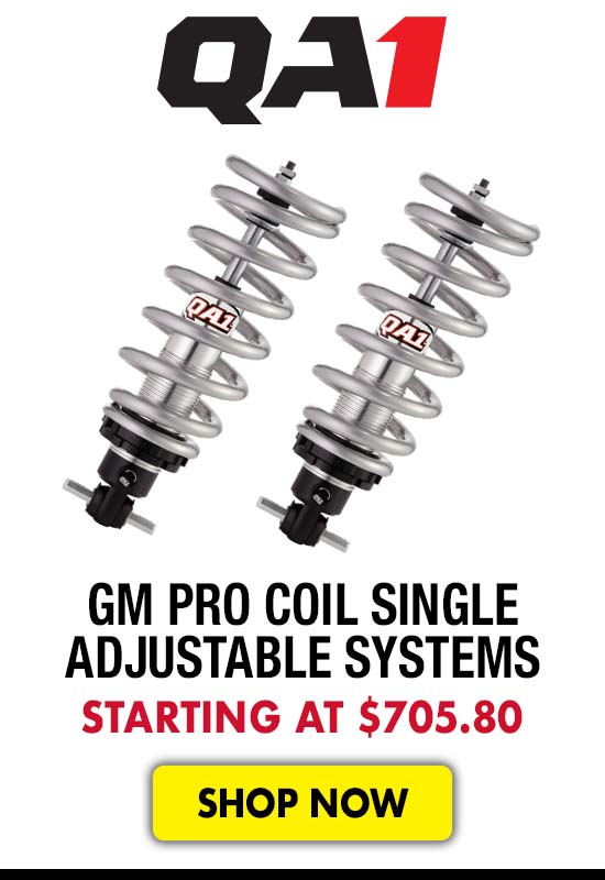 QA1 GM Pro Coil Single Adjustable Systems - Starting at $545.80