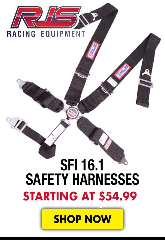 RJS SFI 16.1 Safety Harnesses - Starting at $54.99