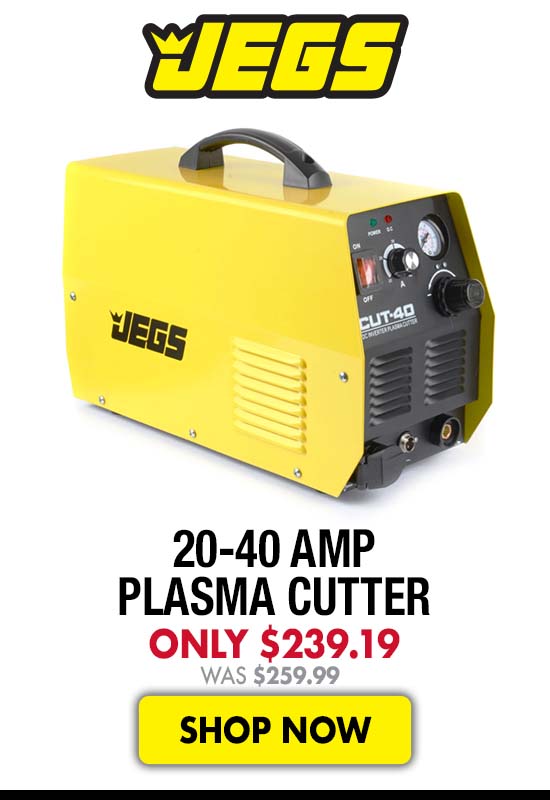 JEGS 20-40 Amp Plasma Cutter - Now $239.19 Was $259.99