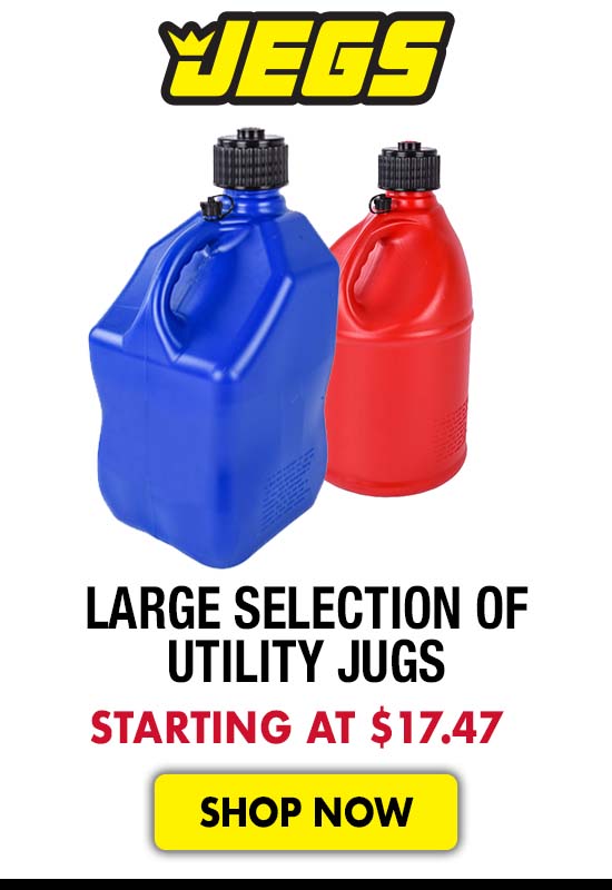 JEGS Large Selection of Utility Jugs - Starting at $17.47