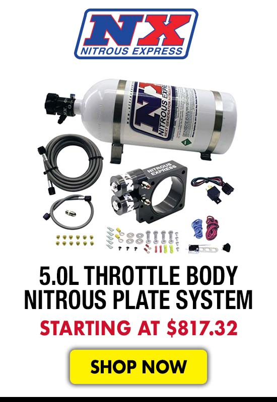 Nitrous Express 5.0L Throttle Body Nitrous Plate System - Starting at $817.32