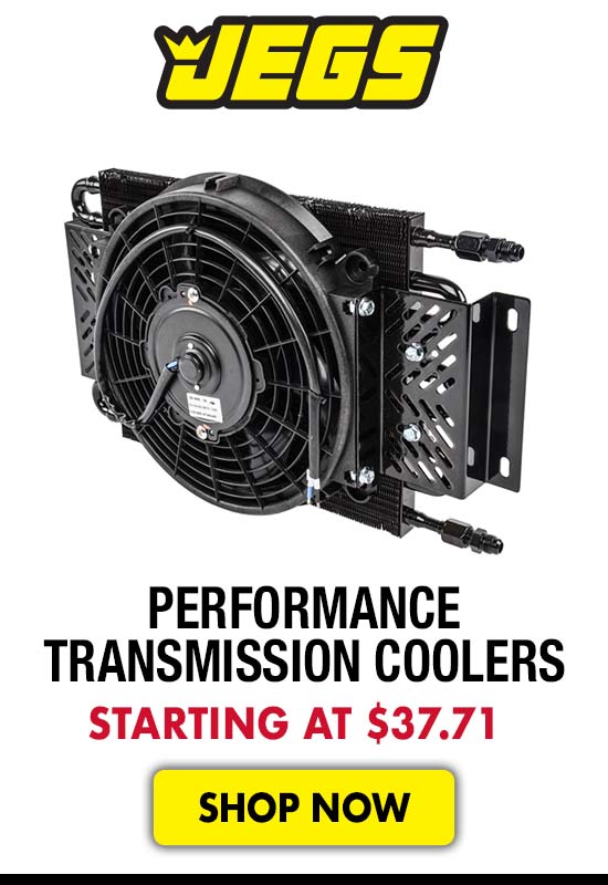 JEGS Performance Transmission Coolers - Starting at $37.71