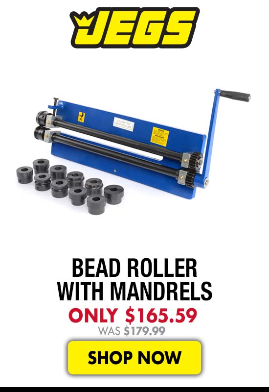 JEGS Bead Roller with Mandrels - Now $165.59 Was $179.99