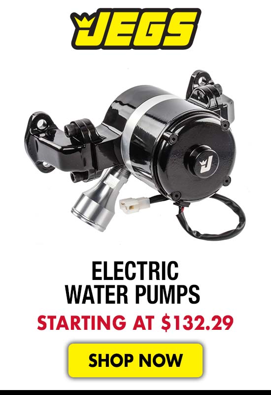 JEGS Electric Water Pumps - Starting at $132.29
