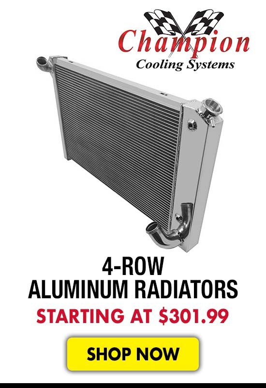 Champion Cooling Systems 4-Row Aluminum Radiators - Starting at $301.99