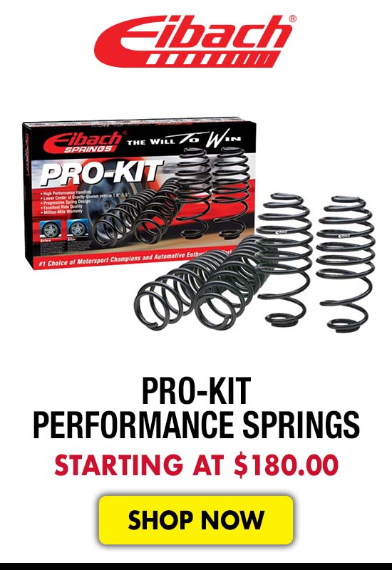 Eibach Pro-Kit Performance Springs - Starting at $180.00