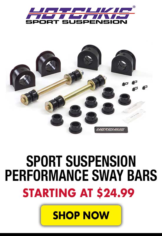 Hotchkis Sport Suspension Performance Sway Bars - Starting at $24.99