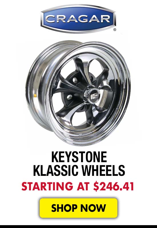 Cragar Keystone Klassic Wheels - Starting at $242.37