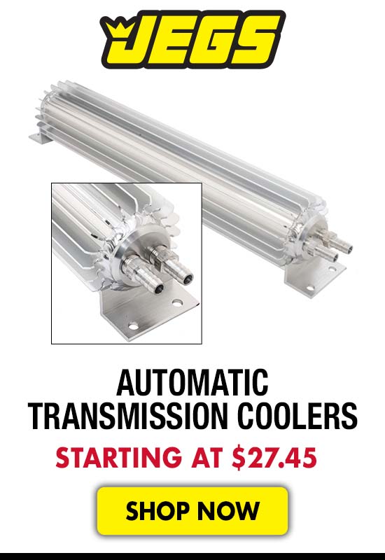 JEGS Automatic Transmission Coolers - Starting at $27.45