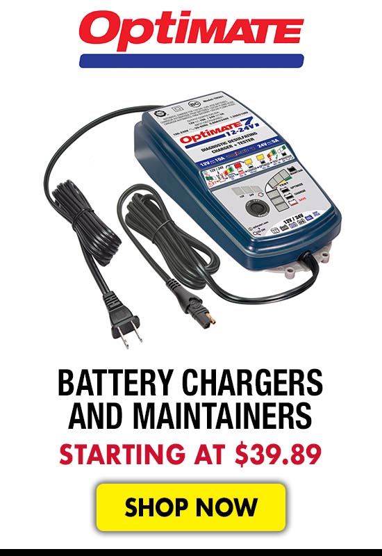 OptiMate Battery Chargers and Maintainers - Starting at $39.89