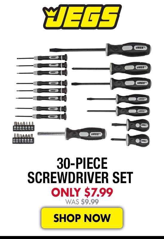 SPC 30-Piece Screwdriver Set - Only $7.99 Was $9.99