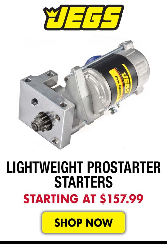 JEGS Lightweight Prostarter Starters - Starting at $157.99