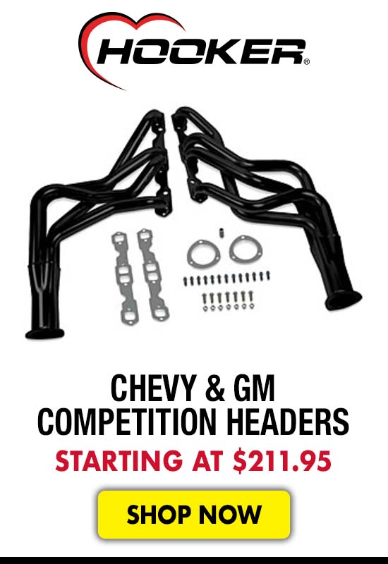 Hooker Headers Chevy & GM Competition Headers - Starting at $211.95