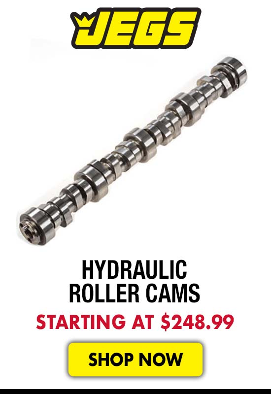 JEGS Hydraulic Roller Cams - Starting at $248.99