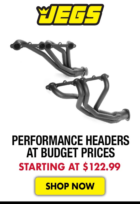 JEGS Performance Headers at Budget Prices - Starting at $122.99