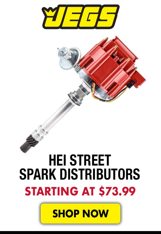 JEGS HEI Street Spark Distributors - Starting at $73.99