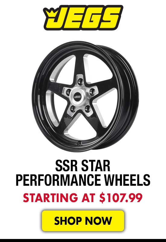 JEGS SSR Star Performance Wheels - Starting at $107.99