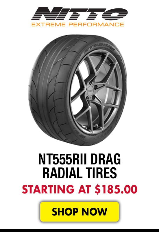Nitto NT555RII Drag Radial Tires - Starting at $185.00