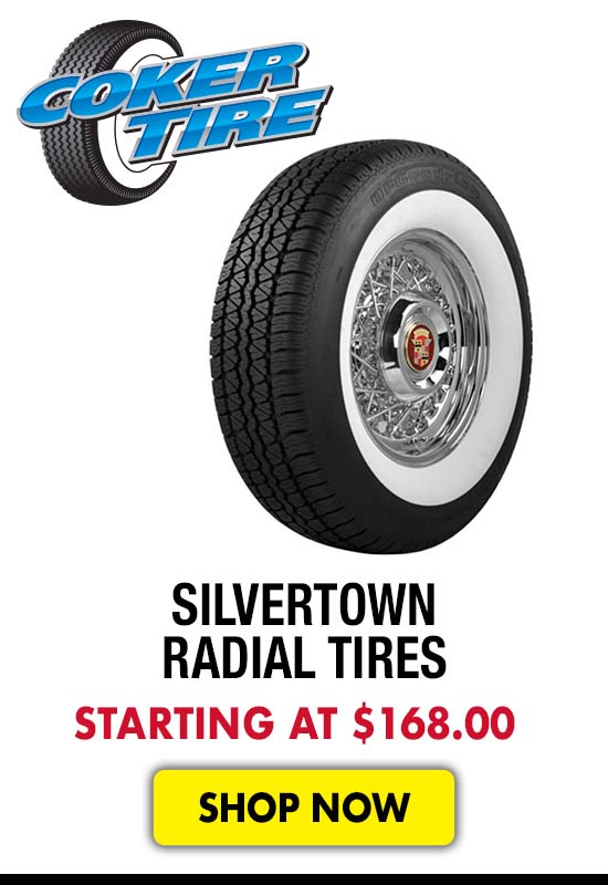 Coker Tire Silvertown Whitewall Radial Tires - Starting at $210.00