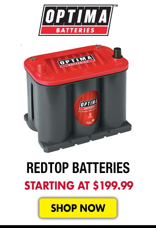 Optima RedTop Batteries - Starting at $199.99
