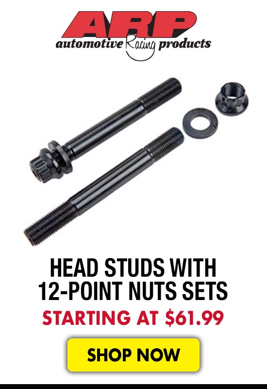 ARP Head Studs With 12-Point Nuts Sets - Starting at $61.99