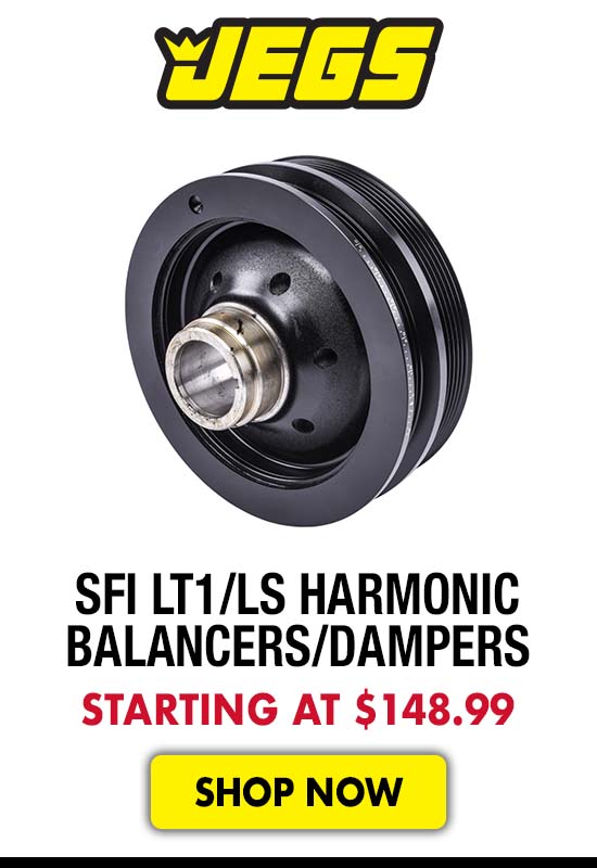 JEGS SFI LT1/LS Harmonic Balancers/Dampers - Starting at $148.99