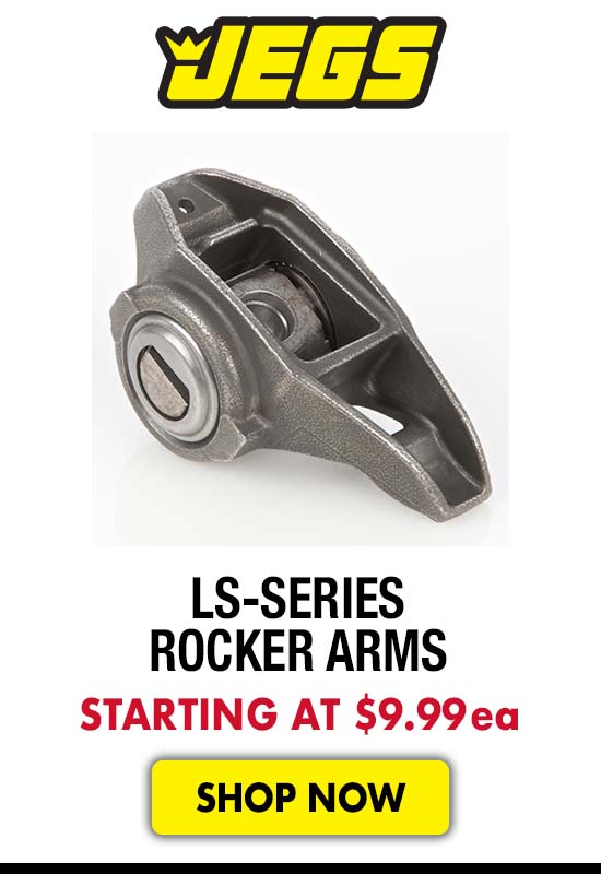 JEGS LS-Series Rocker Arms - Starting at $9.99 ea.