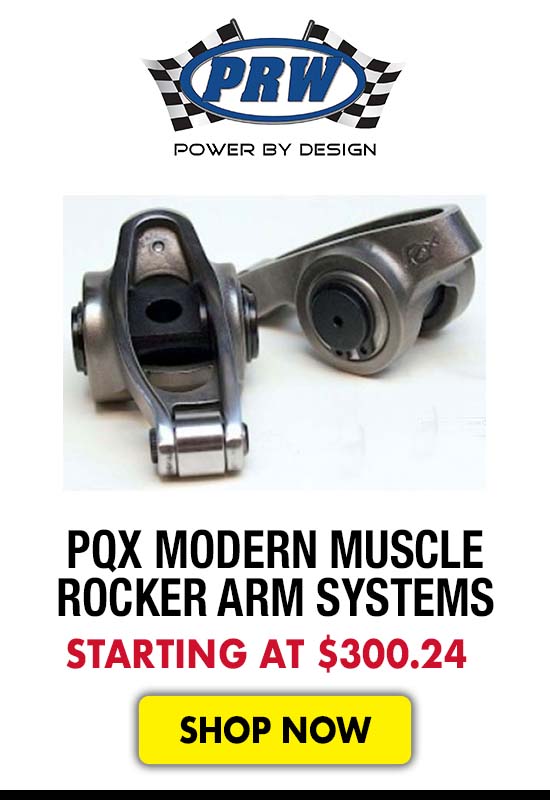 PRW PQX Modern Muscle Rocker Arm Systems - Starting at $300.24