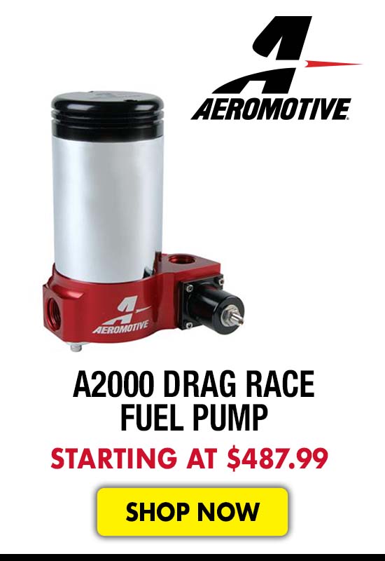 Aeromotive A2000 Drag Race Fuel Pump - Starting at $487.99