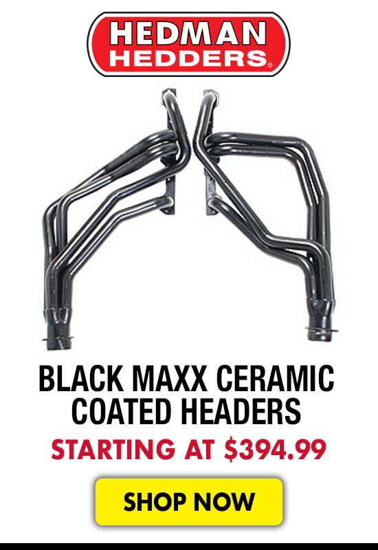 Hedman Black Maxx Ceramic-Metallic Coated Headers - Starting at $394.99