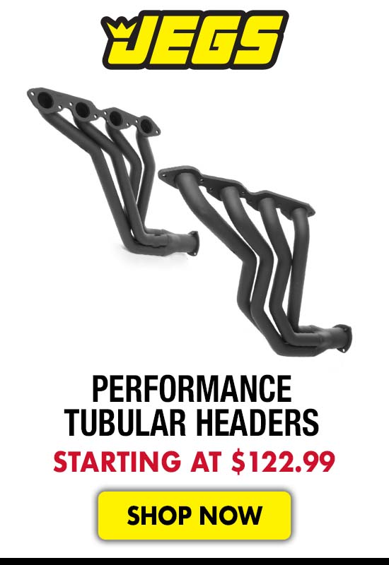 JEGS Performance Tubular Headers - Starting at $122.99