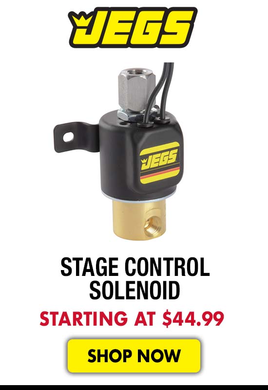 JEGS Stage Control Solenoid - Starting at $44.99
