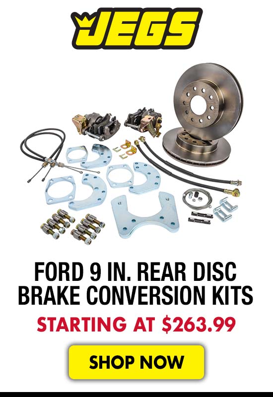 JEGS Ford 9 in. Rear Disc Brake Conversion Kits - Starting at $263.99