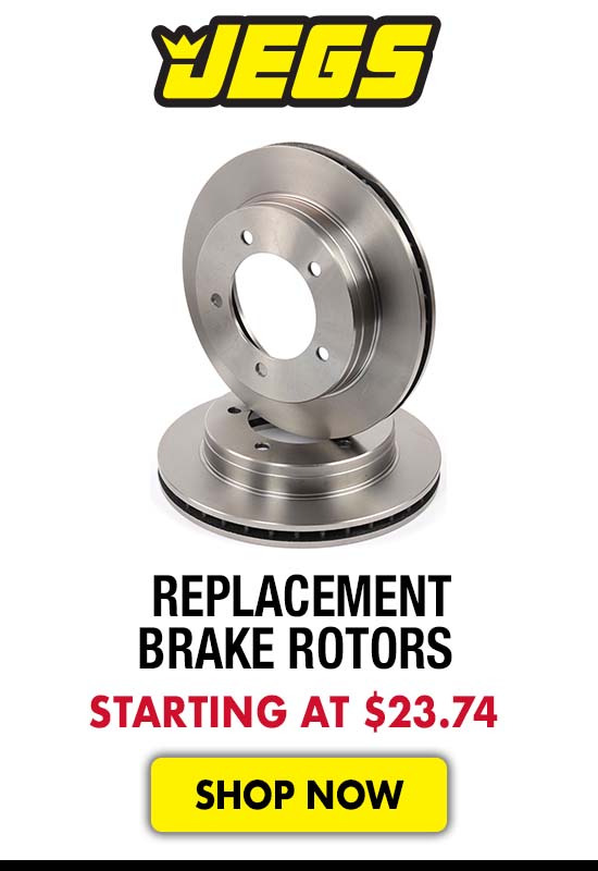 JEGS Replacement Brake Rotors - Starting at $23.74