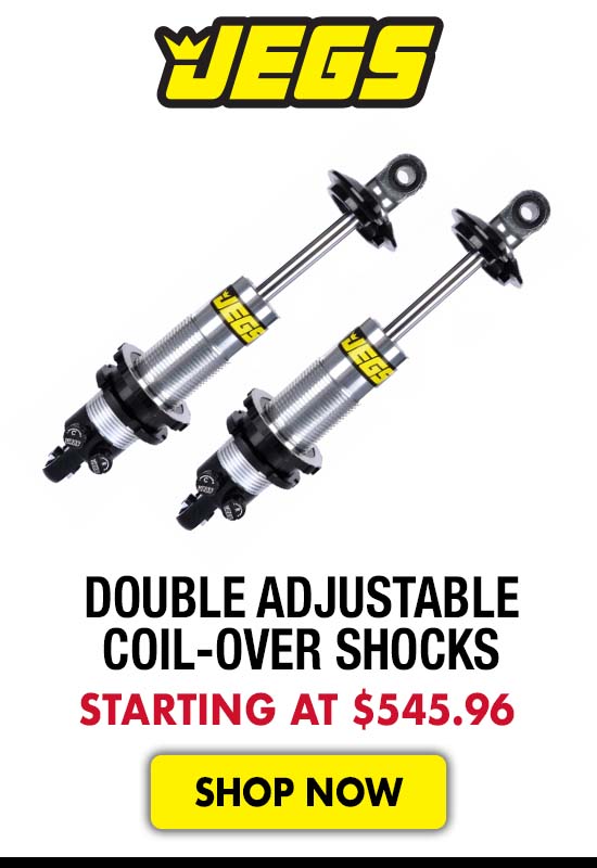 JEGS Double Adjustable Coil-Over Shocks - Starting at $545.96