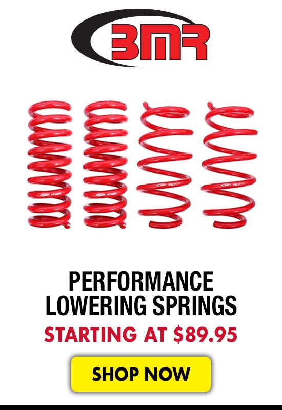 BMR Suspension Performance Lowering Springs - Starting at $89.95