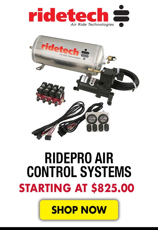 Ridetech RidePRO Air Control Systems - Starting at $825.00