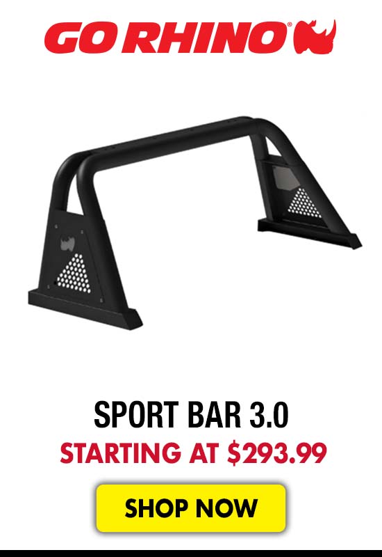 Go Rhino Sport Bar 3.0 - Starting at $293.99