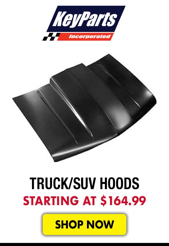 Key Parts Truck/SUV Hoods - Starting at $164.99