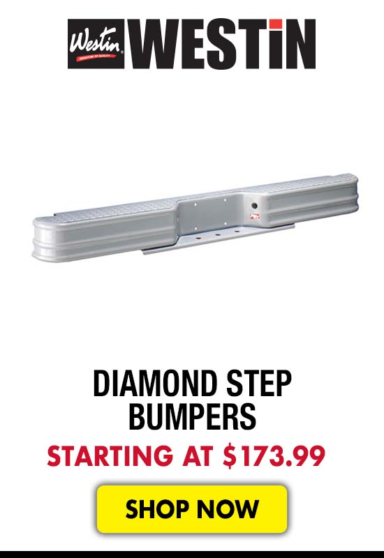 Westin Diamond Step Bumpers - Starting at $173.99