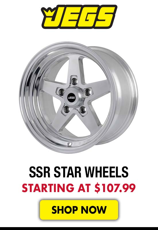 JEGS SSR Star Wheels - Starting at $107.99